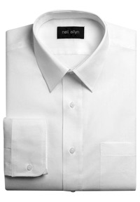 TEC-608 - White Dress Shirt for New Uniform