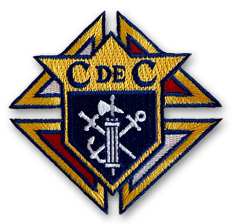 1808 - C-DE-C Embroidered Patch (NOT IRON ON)