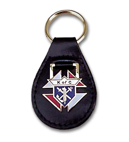 1810 - Leather  Key Ring