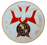 1976 - Aluminum Emblem 4th Degree