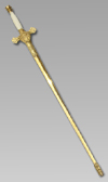 M4I - Gold Sword and Scabbard for MASTER