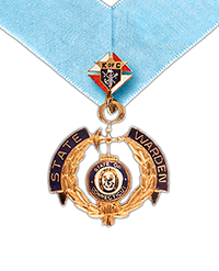 PG-136E - USA & Canada "State Warden" Medal