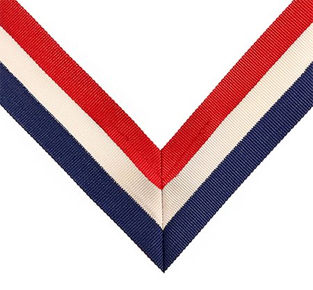 TEC-104Ribbons - Replacement Ribbons for 4th Degree Officers Medals