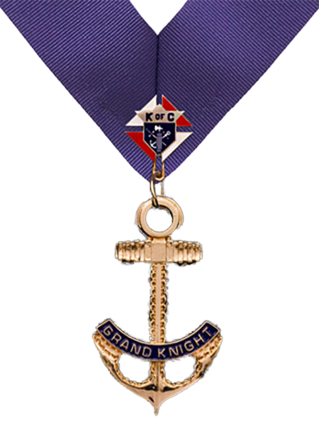 Knights of Columbus Council Jewel French Grand Chevalier