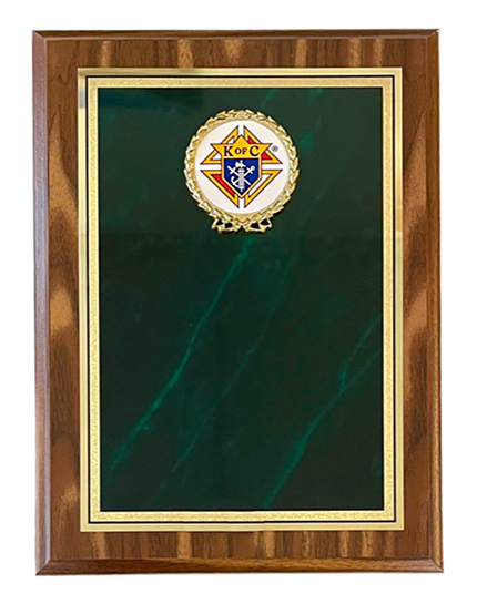 Green Marble Plaque