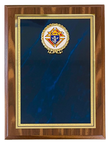 Blue Marble Plaque