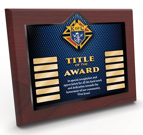 Recognition Plaque