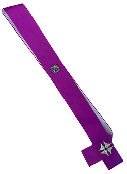 4C-P Color Corps Commander - Service Baldric- (Purple)