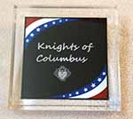 Stars and Stripes Acrylic Paper Weight 