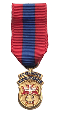 Past Faithful Navigator Miniature Medal