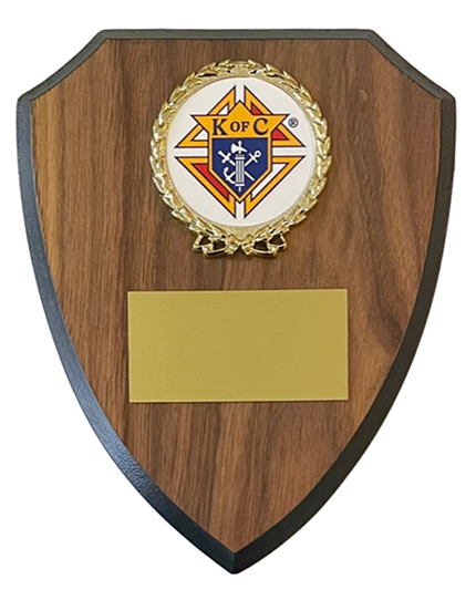 Small Shield Plaque