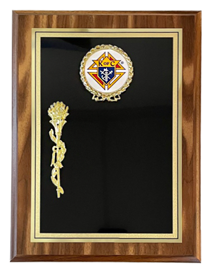 Gold Torch Plaque